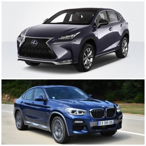 مقایسه لکسوس NX با ب ام و X4