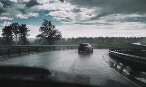 رانندگی امن در باران