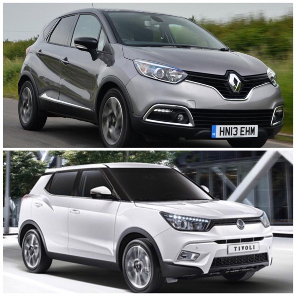 مقایسه ی دو خودروی تیوولی با رنو کپچر