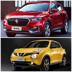 مقایسه بورگوارد BX5 با نیسان جوک اسپرت